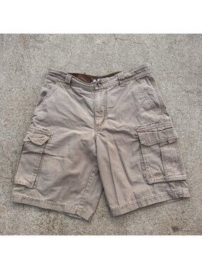 Vintage Nike ACG Shorts Mens 30 Khaki All Condition Gear Cargo SAFARI